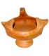Incensario Barro Africano - 24 cm - Brasero - Artesano