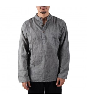 Camisa Algodón Larga -Varios Colores - Ideal Verano