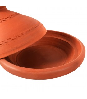 Tajín Arabe Arcilla Cocida - Cocina Casera Y Sana - 30 x 20 cm