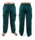 Pantalone cotone tasche - tessuto cool - vari colori e formati