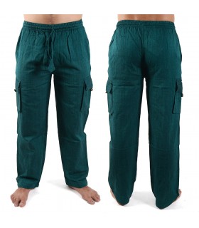 Pantalón Algodón Bolsillos - Tela Fresquita - Varios Colores Y Tallas