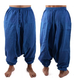 Sarouel homme - coton - taille - 1 poche - différentes couleurs