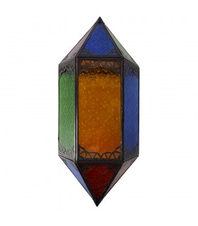 Gelten Sie Glas Tiefgang - Multicolor - Rhombus - 43 cm
