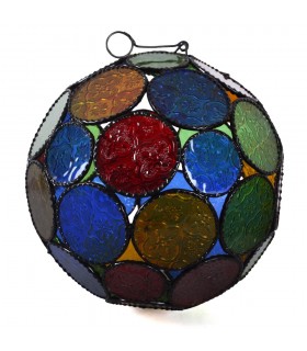 Kugel Lampe Glas Farben - arabisch - andalusischen - 2 Größen