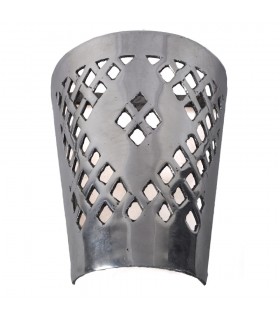 Wall aluminum draught - Floral - polished finish