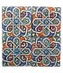 Azulejo Andalusí - 10 cm - Varios Diseños- Artesanal- Modelo 39