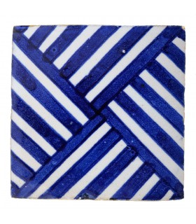 Al-Andalus - carreaux faits à la main 10 cm - plusieurs motifs - - modèle 36