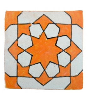 Azulejo Andalusí - 10 cm - Varios Diseños- Artesanal- Modelo 41