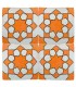 Al-Andalus - 10 cm - several designs - handcrafted tile - model 36