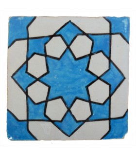 Al-Andalus - carreaux faits à la main 10 cm - plusieurs motifs - - modèle 36