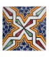Al-Andalus - 10 cm - several designs - handcrafted tile - model 36