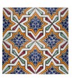 Andalusian Tile - 10 cm - Handmade - Model 43