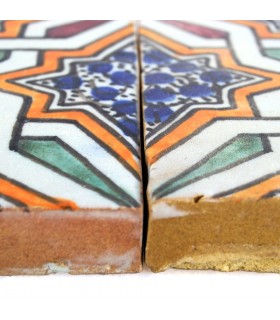 Al-Andalus - 10 cm - several designs - handcrafted tile - model 36