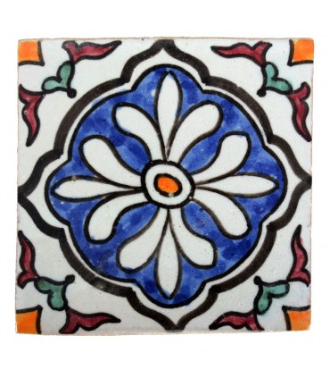 Al-Andalus - carreaux faits à la main 10 cm - plusieurs motifs - - modèle 36