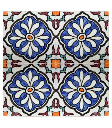 Al-Andalus - 10 cm - several designs - handcrafted tile - model 36