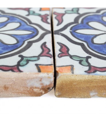 Al-Andalus - carreaux faits à la main 10 cm - plusieurs motifs - - modèle 36
