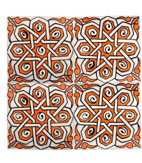 Azulejo Andalusí - 10 cm - Varios Diseños- Artesanal- Modelo 47