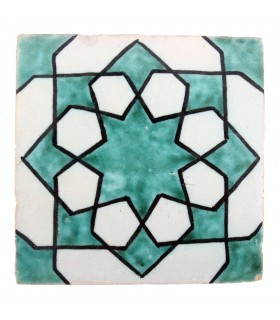Azulejo Andalusí - 10 cm - Varios Diseños- Artesanal- Modelo 49