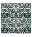 Andalusian Tile - 10 cm - Handmade - Model 50