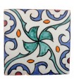 Andalusian Tile - 10 cm - Handmade - Model 51