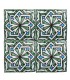 Al-Andalus - carreaux faits à la main 10 cm - plusieurs motifs - - modèle 36