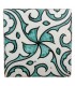Al-Andalus - 10 cm - verschiedene Designs - handgefertigte Fliesen - Modell 36