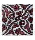 Al-Andalus - 10 cm - several designs - handcrafted tile - model 36