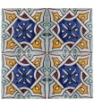 Al-Andalus - piastrelle artigianali di 10cm - parecchi disegni - - modello 36