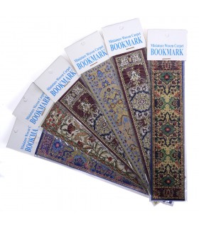 Türkisches Gobelin Lesezeichen - Geometrische arabische Designs - 23 x 5 cm