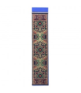 Segnalibro di tappezzeria turca - Disegni geometrici arabi - 23 x 5 cm