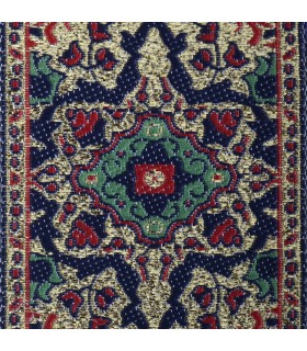 Segnalibro di tappezzeria turca - Disegni geometrici arabi - 23 x 5 cm