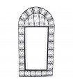 Arched Mirror Frame - Forging - Two Models - Mudawar Model