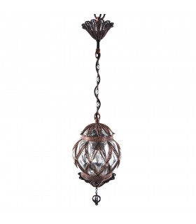 Lámpara Turca  - Cristal Fundido y Soplado - Diseño Estambul - 30 cm