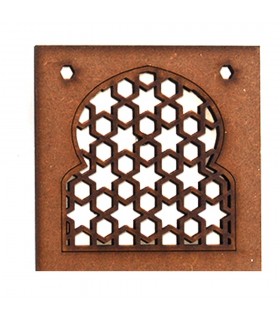 Celosia Arabe Calada - Diseño Alhambra - Iman Nevera - Modelo 3