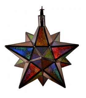 Stelle Andalusi - colori multipli - 3 dimensioni - progettare arabo