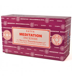 Incienso Meditación - Serie Yoga - Sándalo y Cedro - SATYA