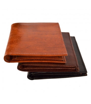 Wallet Leather Wallet - Model Zeina - Handcrafted