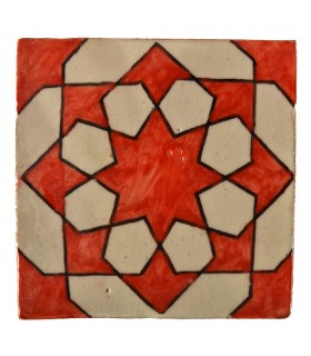 Azulejo Andalusí - 10 cm - Varios Diseños- Artesanal- Modelo 64