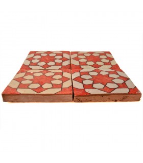 Azulejo Andalusí - 10 cm - Varios Diseños- Artesanal- Modelo 64