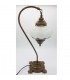 Lampe de chevet - Verre craquelé - Modèle KASAB