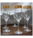 Set 6 Cups - Golden Edge - 4 Models
