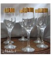 Set 6 Cups - Golden Edge - 4 Models