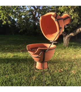 Barbacoa Forja y Barro - Artesanal - Modelo Chawi