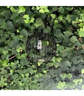 Forge Lattice Sphere Lamp - Außenansicht - Idealer Garten - Asjar-Modell