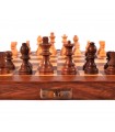 HANDMADE Folding Wood Chess - MAGNETED Sheet - AKLA Model