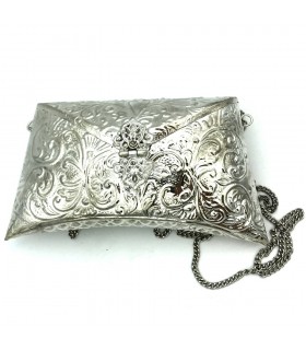 Nickel Party Bag - Floral Design - Abiad Model