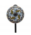 Forge e Cabide Cerâmico - Design Floral - Modelo Cazaquistão