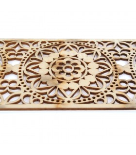 Celosia Arabe Calada - Madera Corte por Laser - Modelo 12 - 50 cm