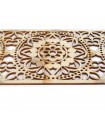 Celosia Arabe Calada - Madera Corte por Laser - Modelo 12 - 50 cm