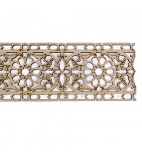 Arabic Openwork Celosia - Wood Laser Cut - Model 14 - 50 cm